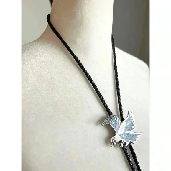 Western Vintage Tie Eagle - Picture 4 of 6